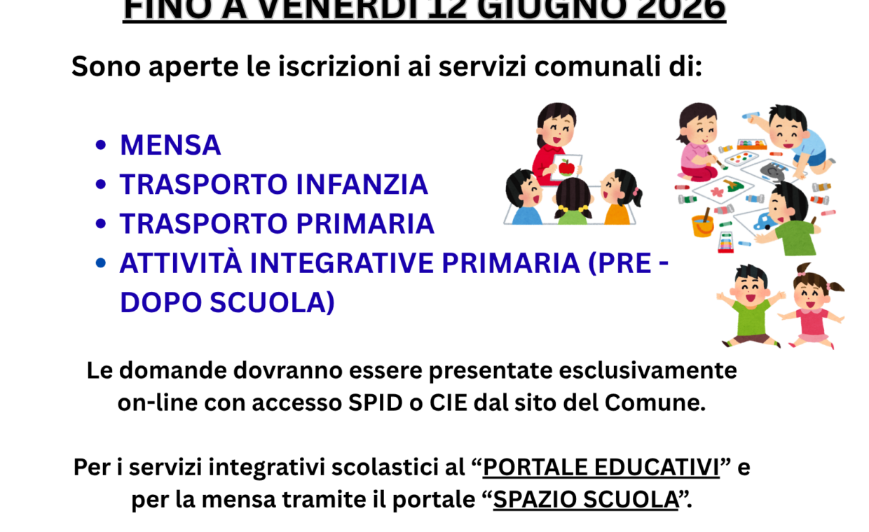 locandina iscrizioni