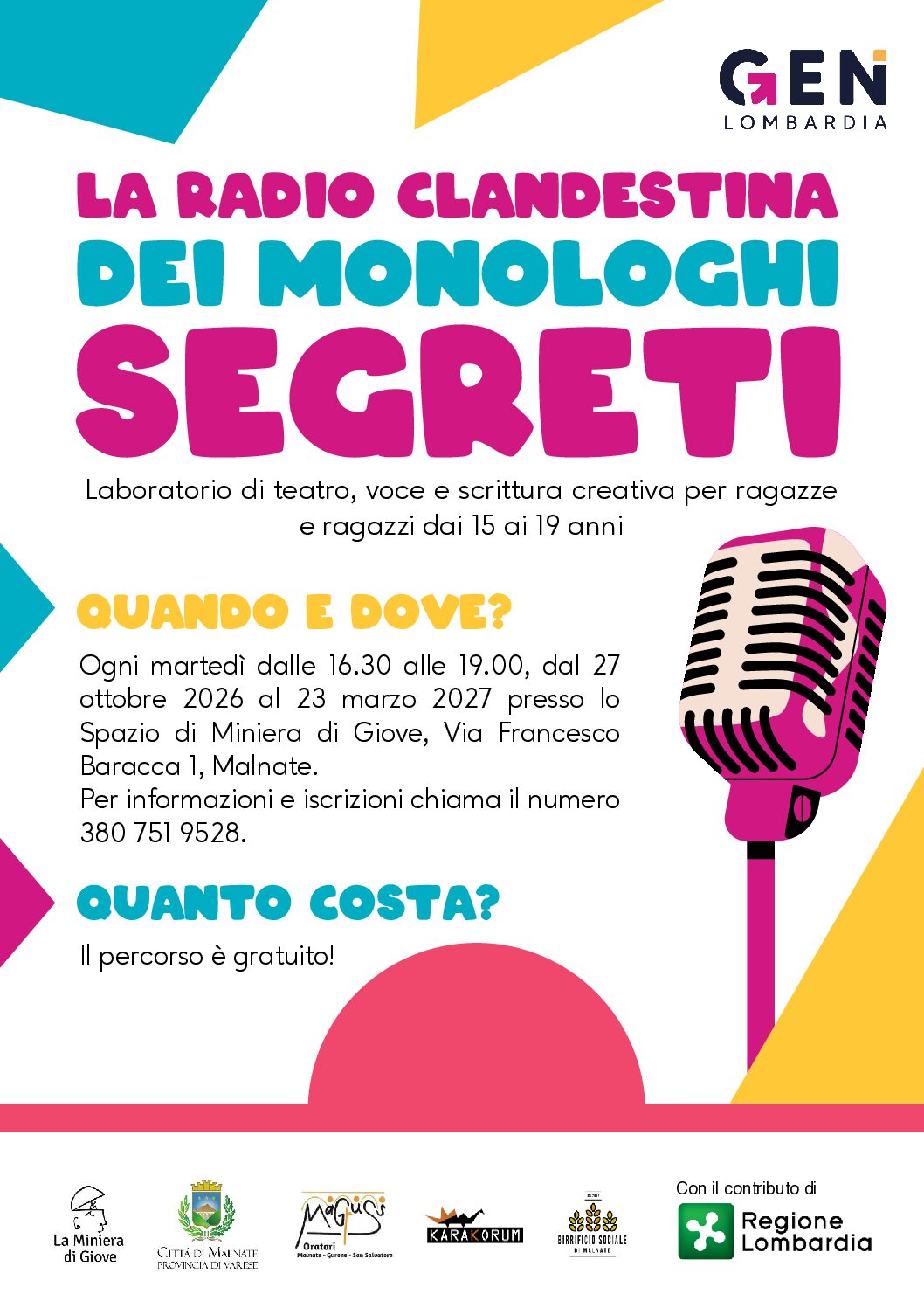 LA RADIO CLANDESTINA DEI MONOLOGHI SEGRETI