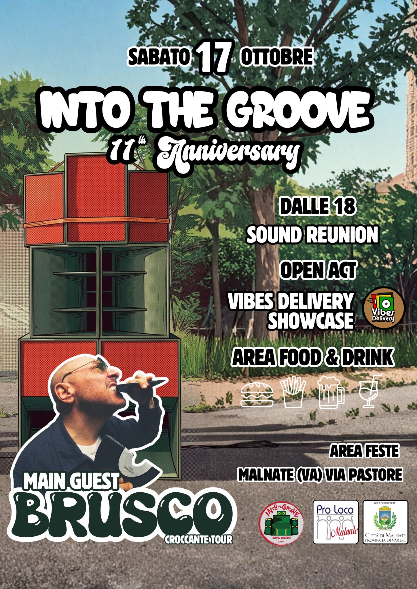 Locandina Evento Into the Groove_Pro Loco Malnate