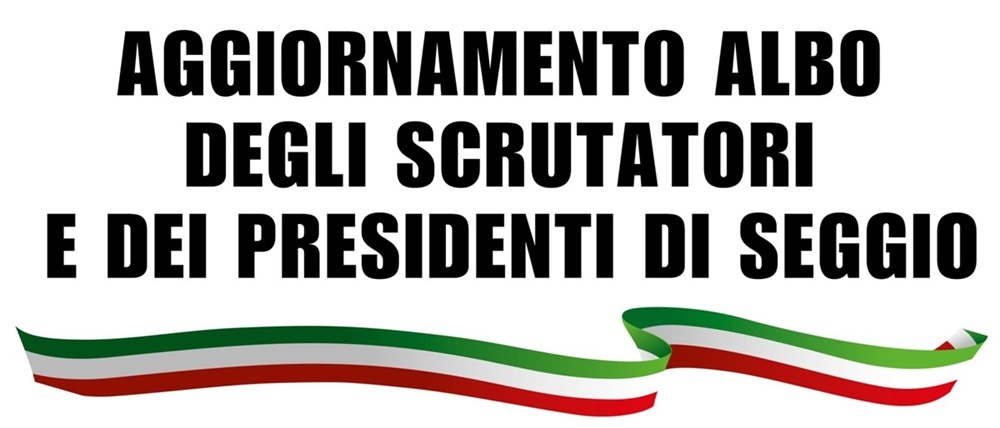 aggiornamento albo scrutatori e presidenti di seggio