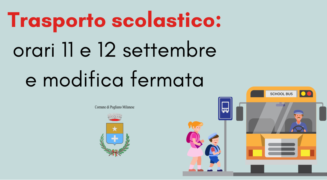 ORARIO 11 e 12 settembre