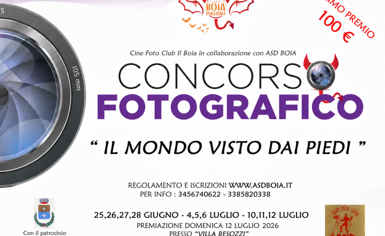 Concorso Il mondo visto dai piedi