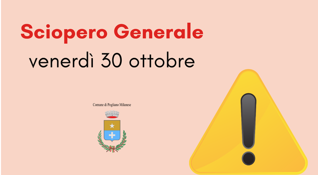 sciopero 30 ottobre