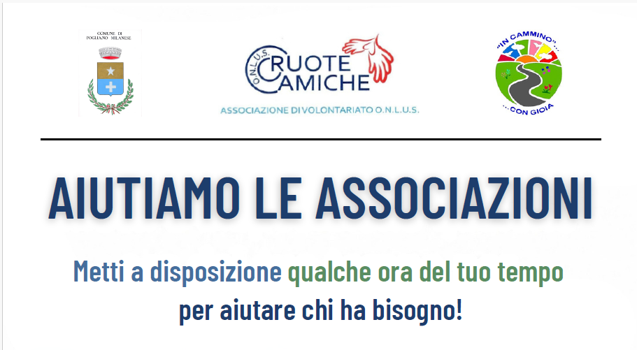 Aiutiamo le associazioni
