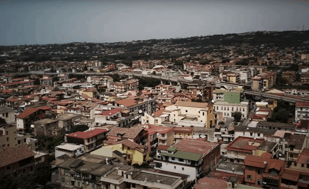 Veduta aerea Comune di Quarto (NA)