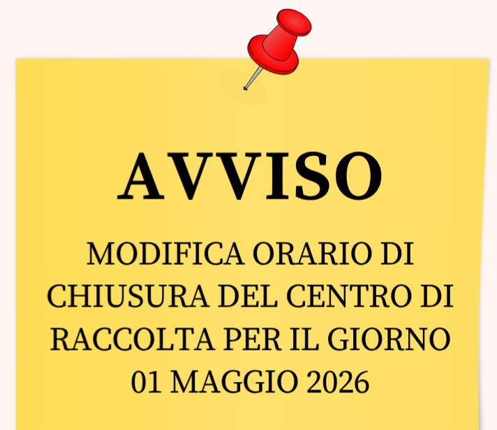 MODIFICA_ORARIO_CENTRO_RACCOLTA