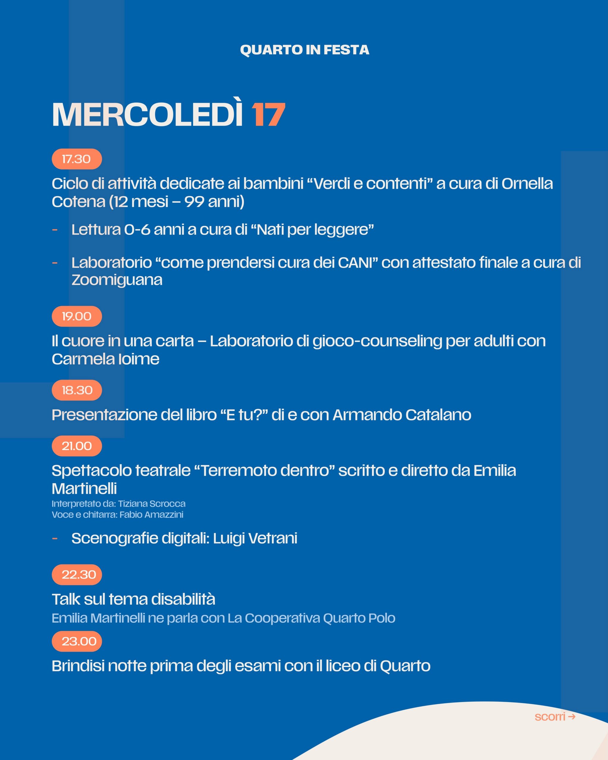 mercoledi 17