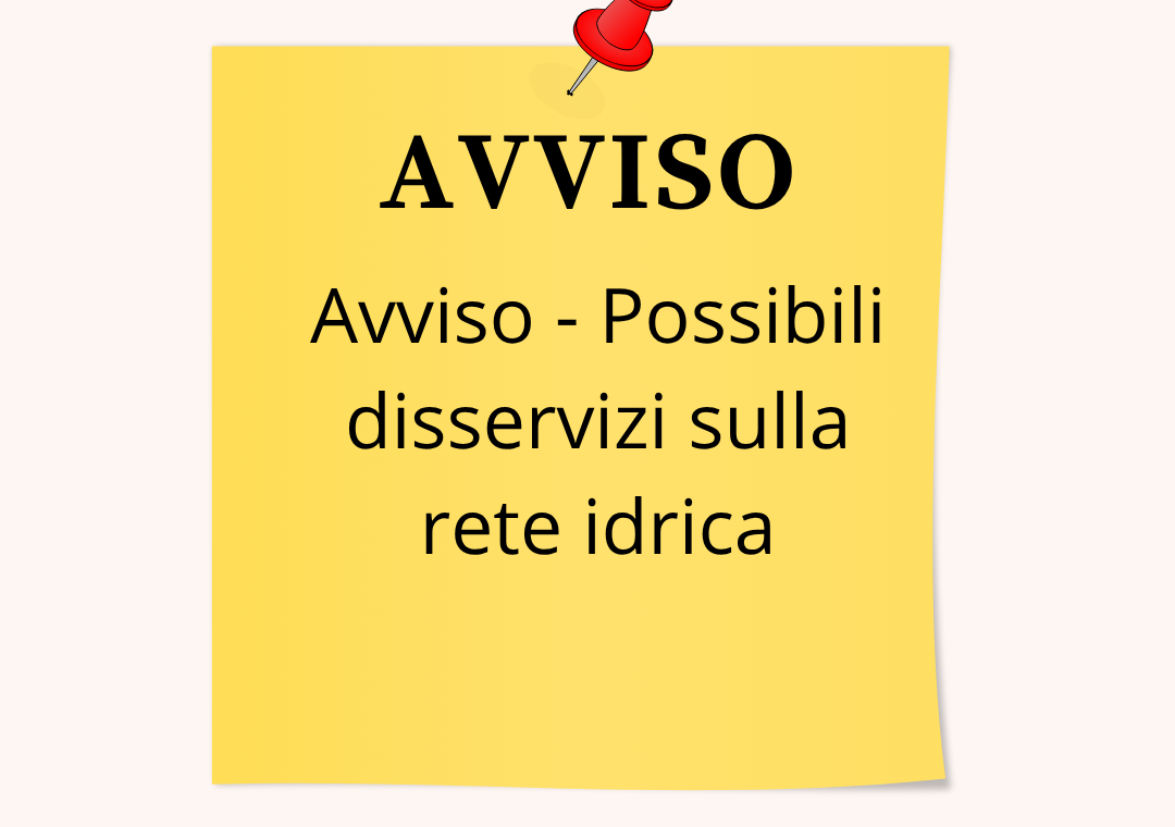 avviso disservizi