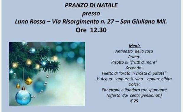 Pranzo di Natale 21-dicembre 23