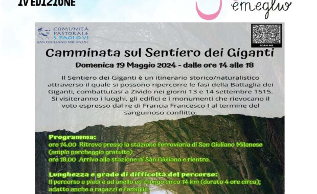 Camminata sul sentiero dei Giganti 19 maggio