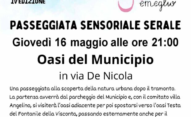 Passeggiata Oasi del Municipio 16 maggio