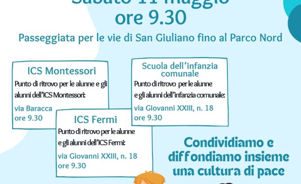 Camminata della Pace 11 maggio