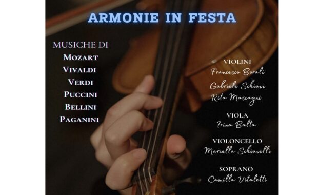 Concerto Armonie in festa - Ensemble Borali 4 ottobre