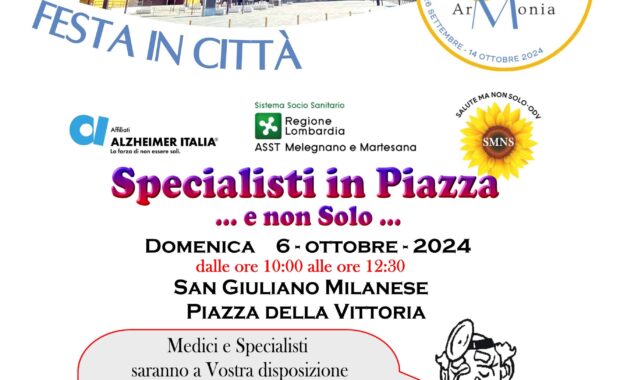 Salute ma non solo 6 ottobre