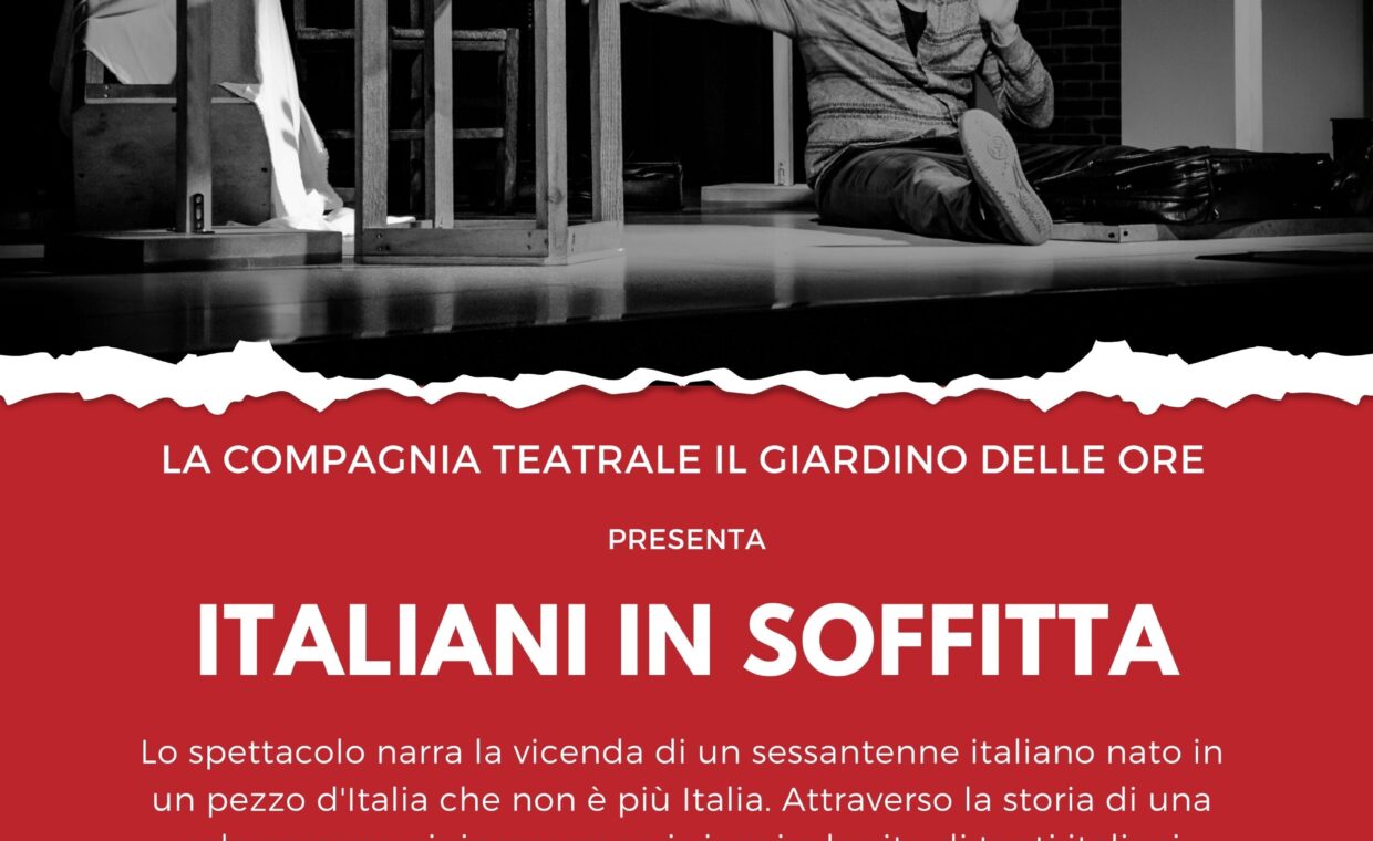 Locandina "Italiani in soffitta"