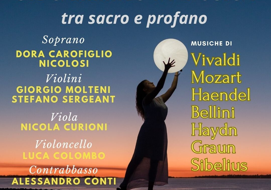 Concerto archi e soprano - note sotto le stelle