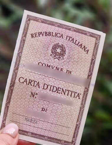 carta identità cartacea