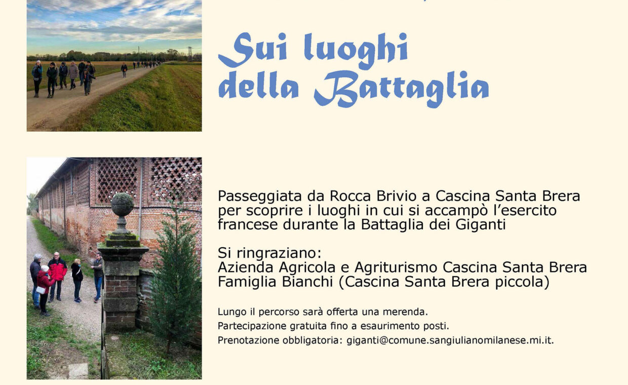 Passeggiata sui luoghi della battaglia