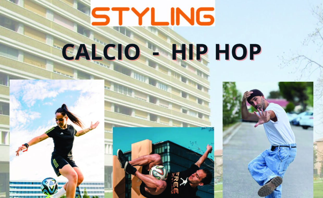 locandina freestyle CALCIO HIP HOP 5.10