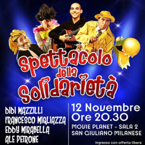 Spettacolo solidarietà Consulta Sociale