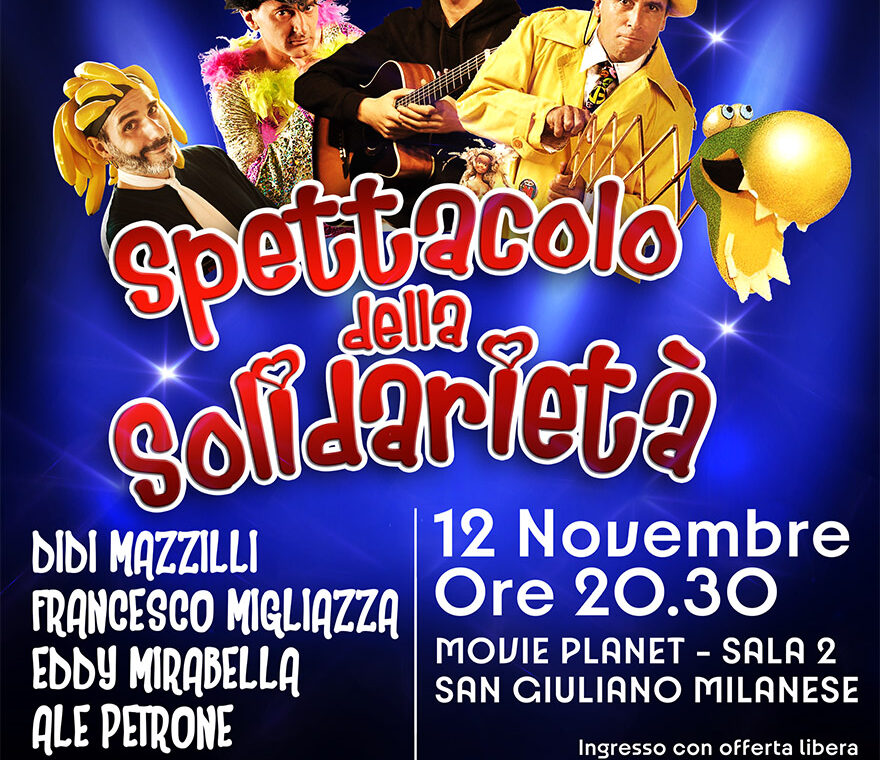 Spettacolo solidarietà Consulta Sociale