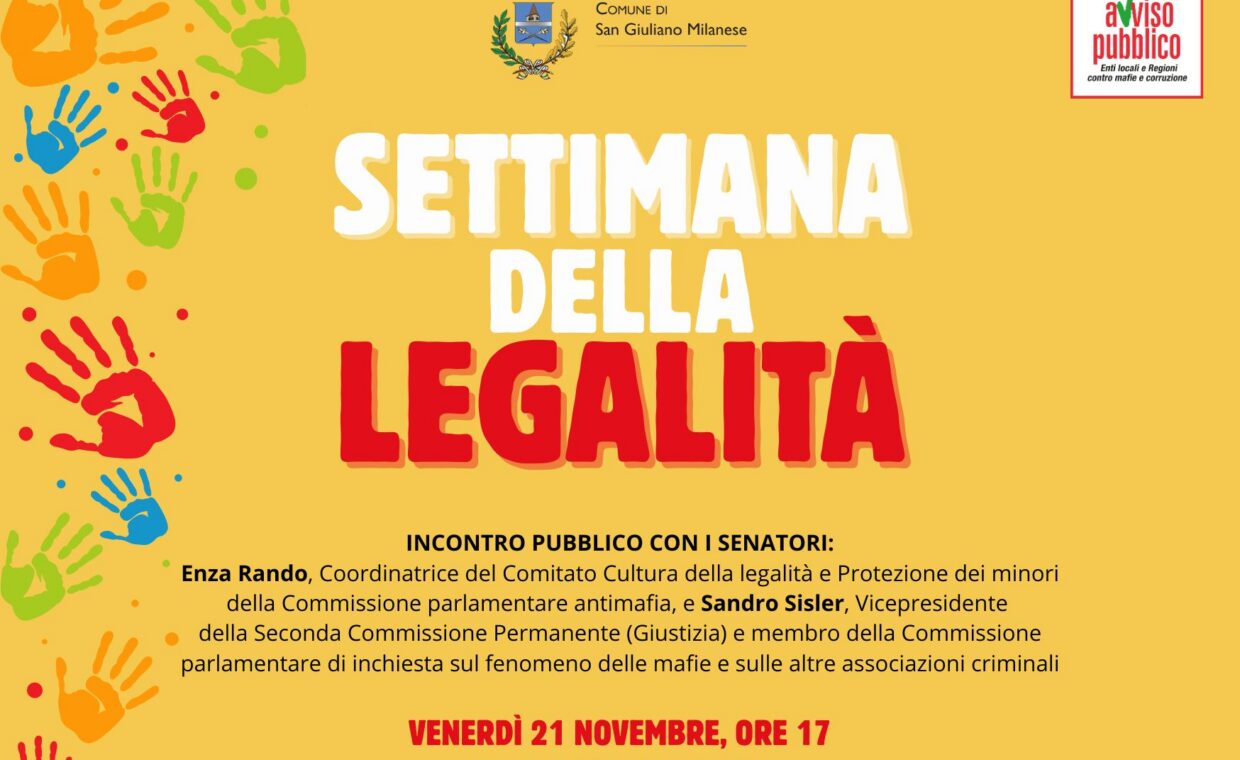 Incontro senatori legalità