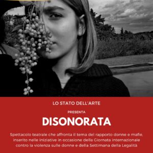 Locandina spettacolo Disonorata