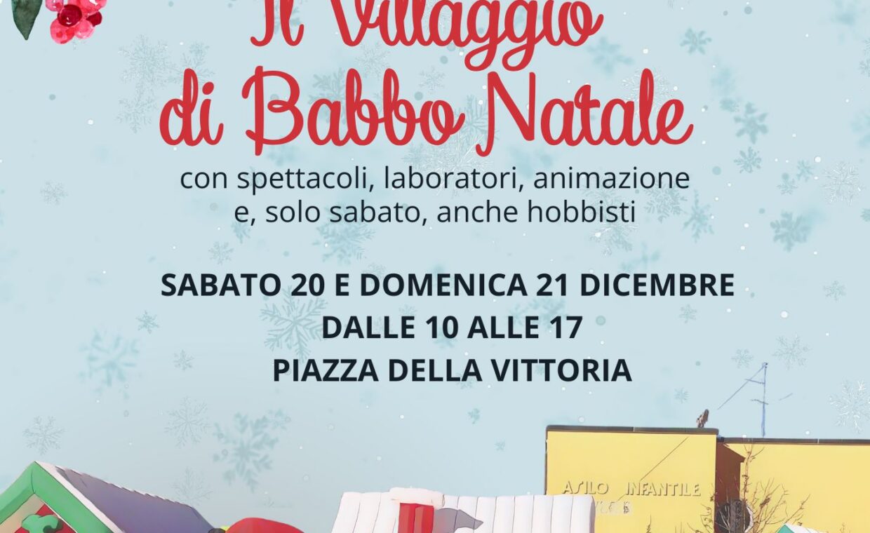 Villaggio babbo natale 20-21.12