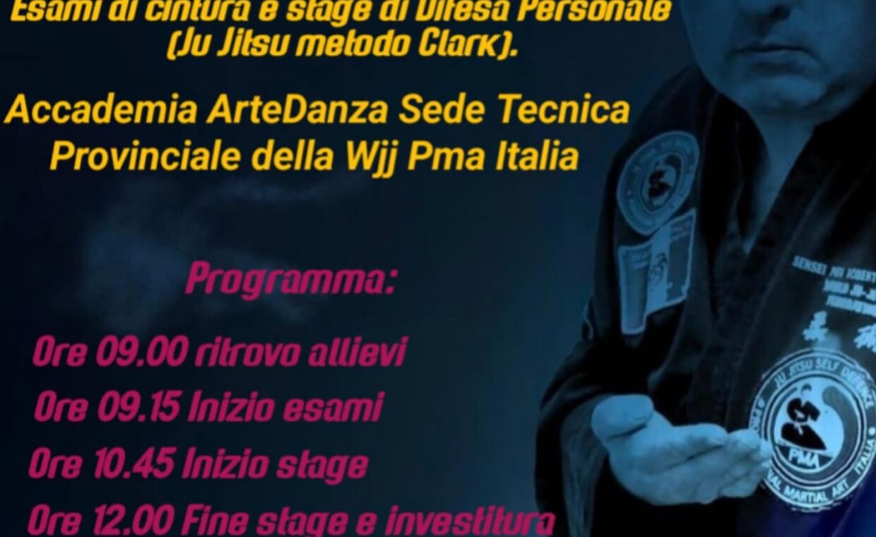 locandina Passaggio cintura e stage ju jitsu ok