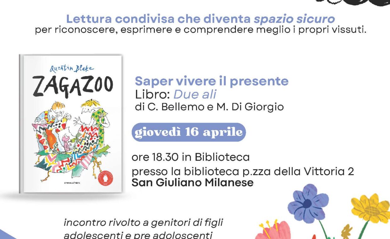 Libroterapia - 16 aprile