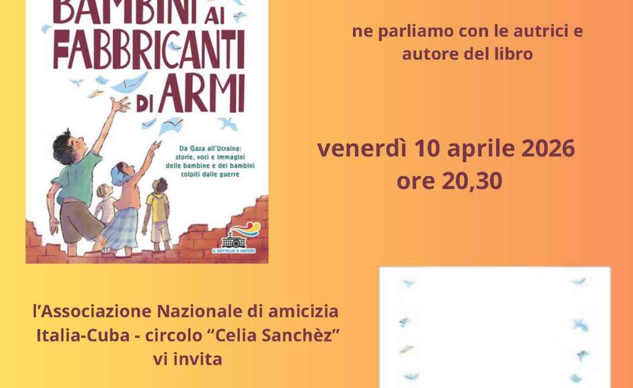 Presentazione libro Ass. Italia-Cuba 10aprile26