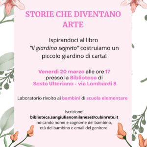 Storie che diventano arte 1