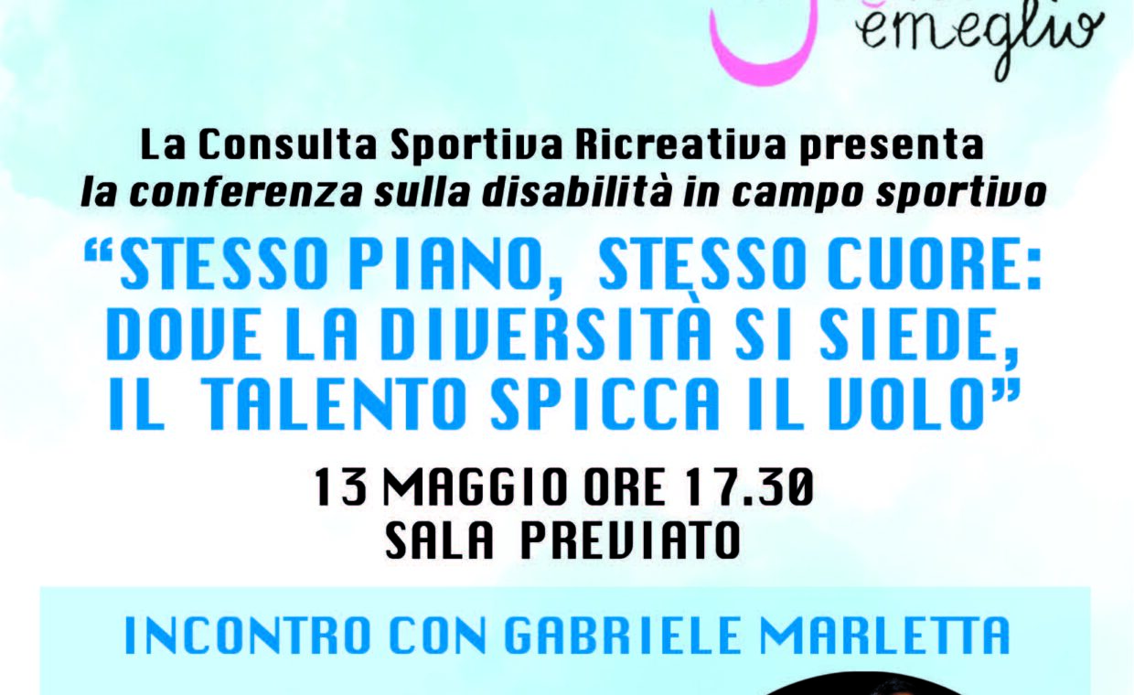 Conferenza disabilità 13 maggio