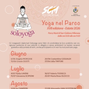 Yoga Parco 2026 - San Giuliano