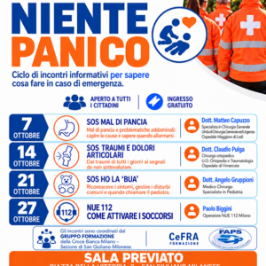 Niente panico - Croce bianca