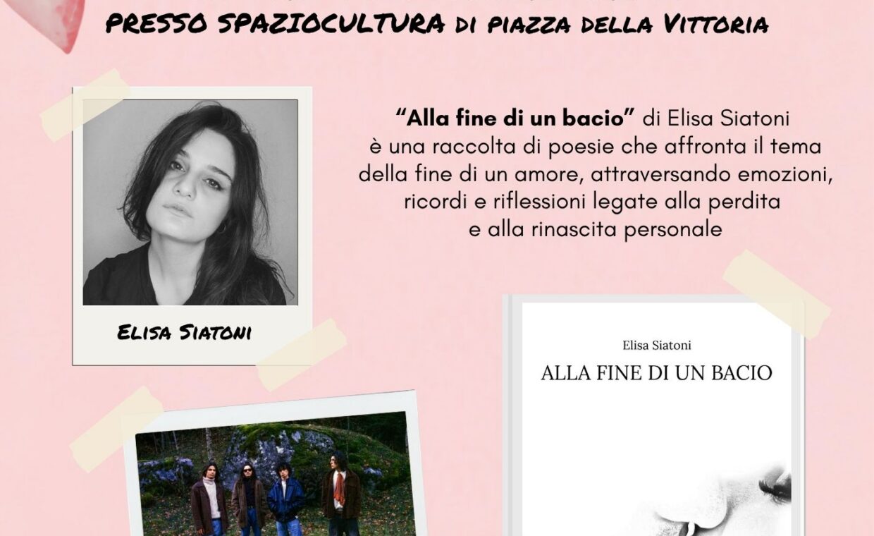 presentazione libro alla fine di un bacio