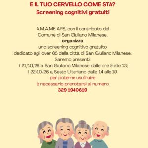 DECADIMENTO COGNITIVO Parliamone insieme