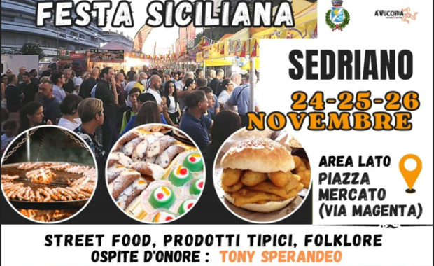 banner festa siciliana novembre 2023
