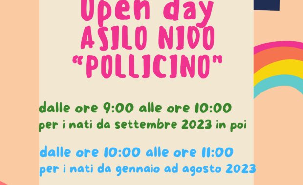 open day asilo nido 2024