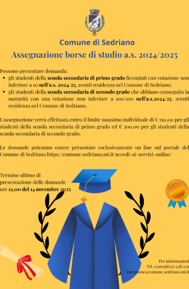 requisiti di partecipazione assegnazione borse di studio a.s. 2024/2025