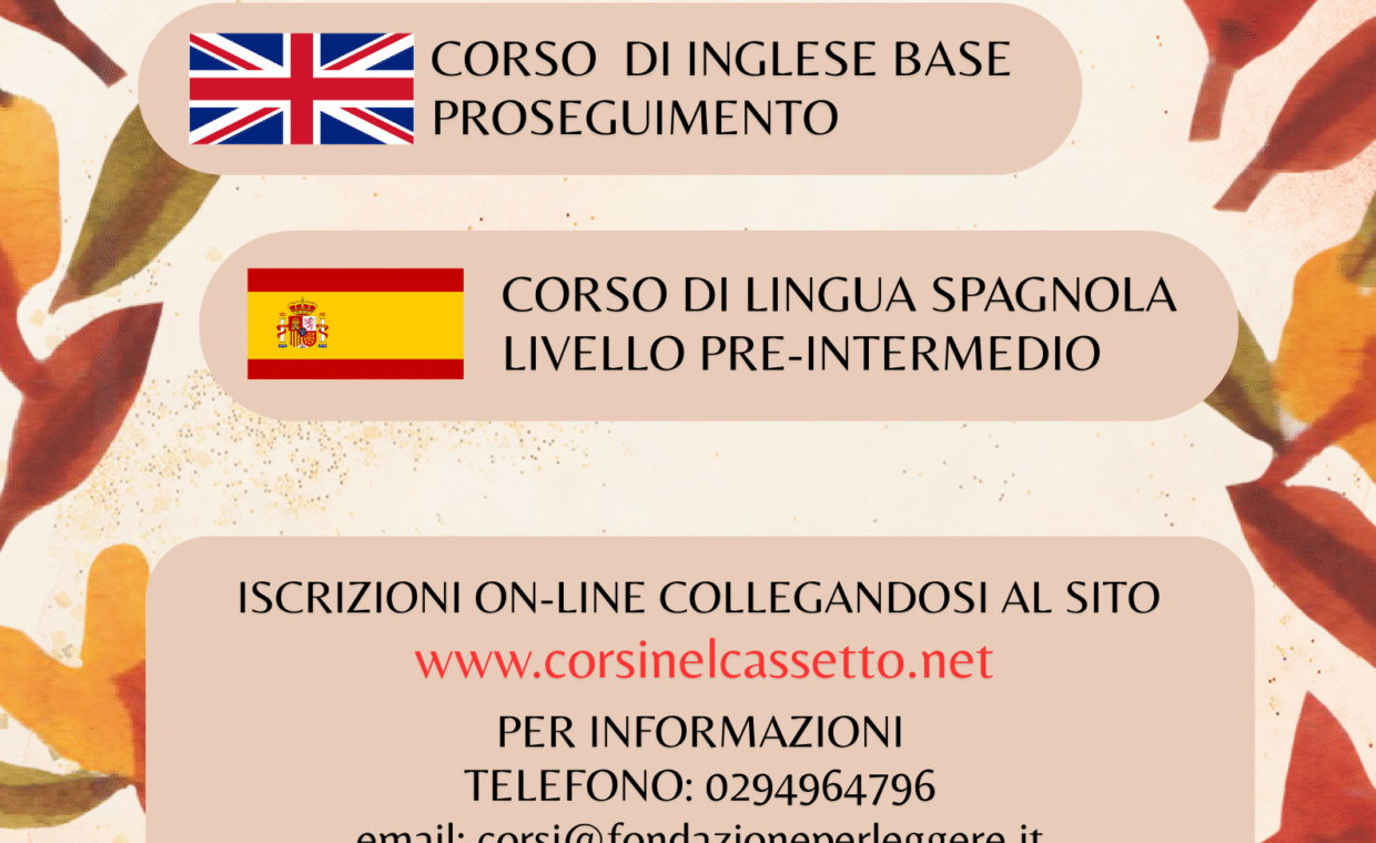 corsi nel cassetto ed.autunno 2025