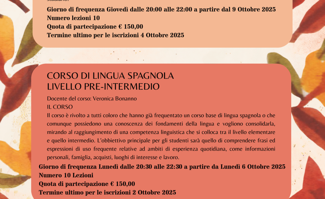 corsi nel cassetto ed.autunno 2025-programma