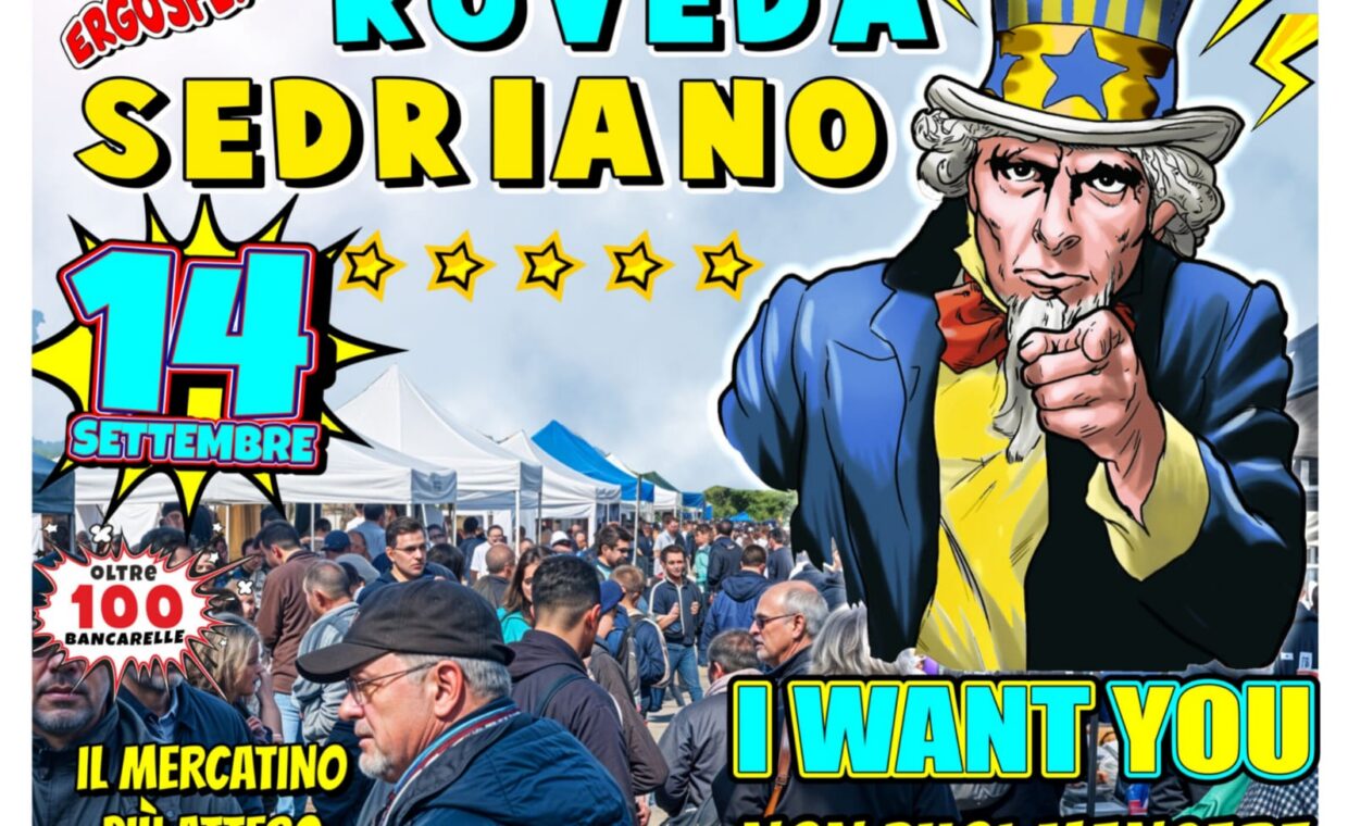 mercatino delle pulci 14 settembre 2025