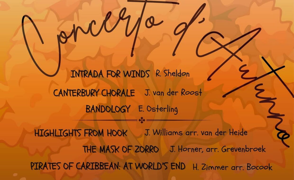 Concerto d'autunno Corpo Musicale Sedrianese