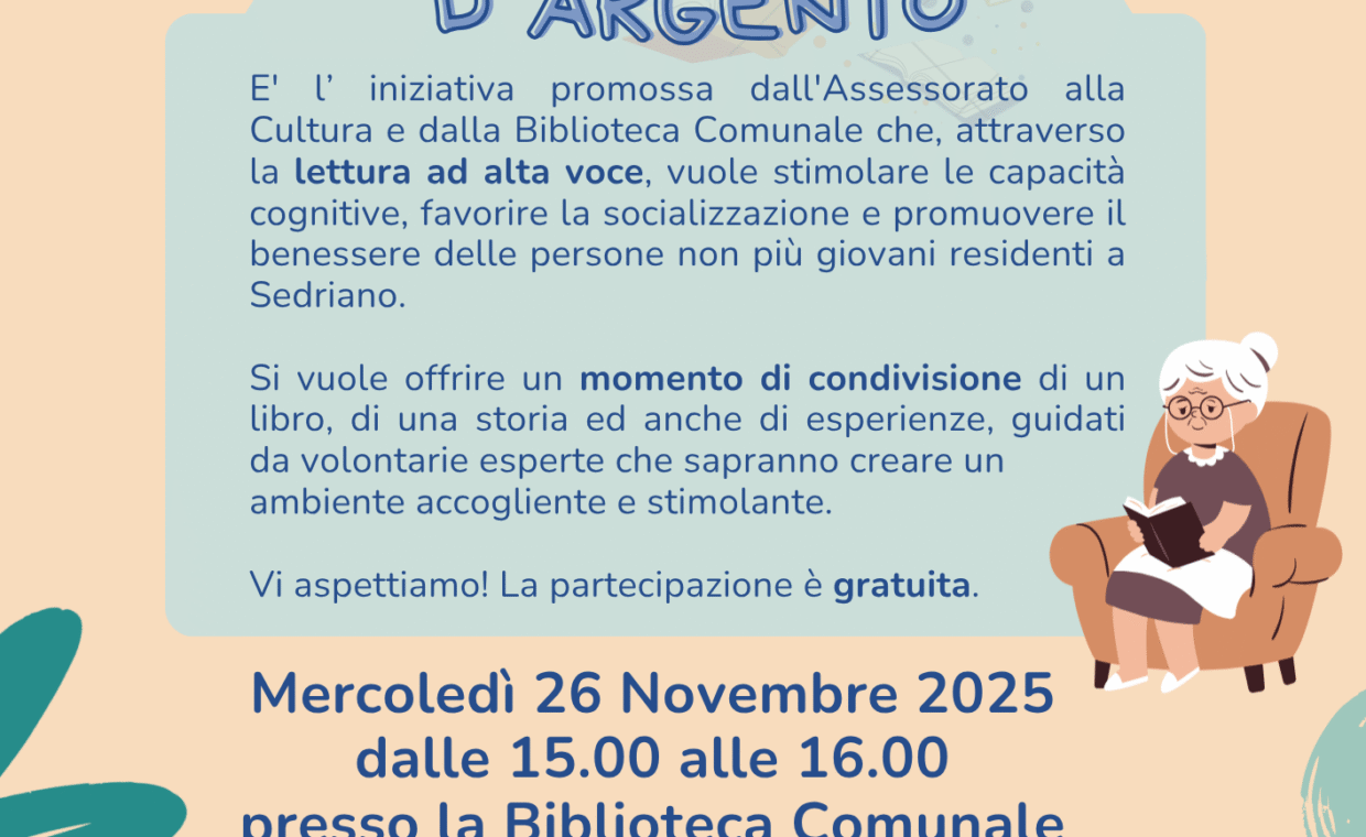 letture d'argento 20251126