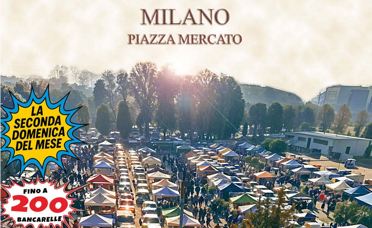 mercatino delle pulci 14 dicembre 2025 in piazza mercato