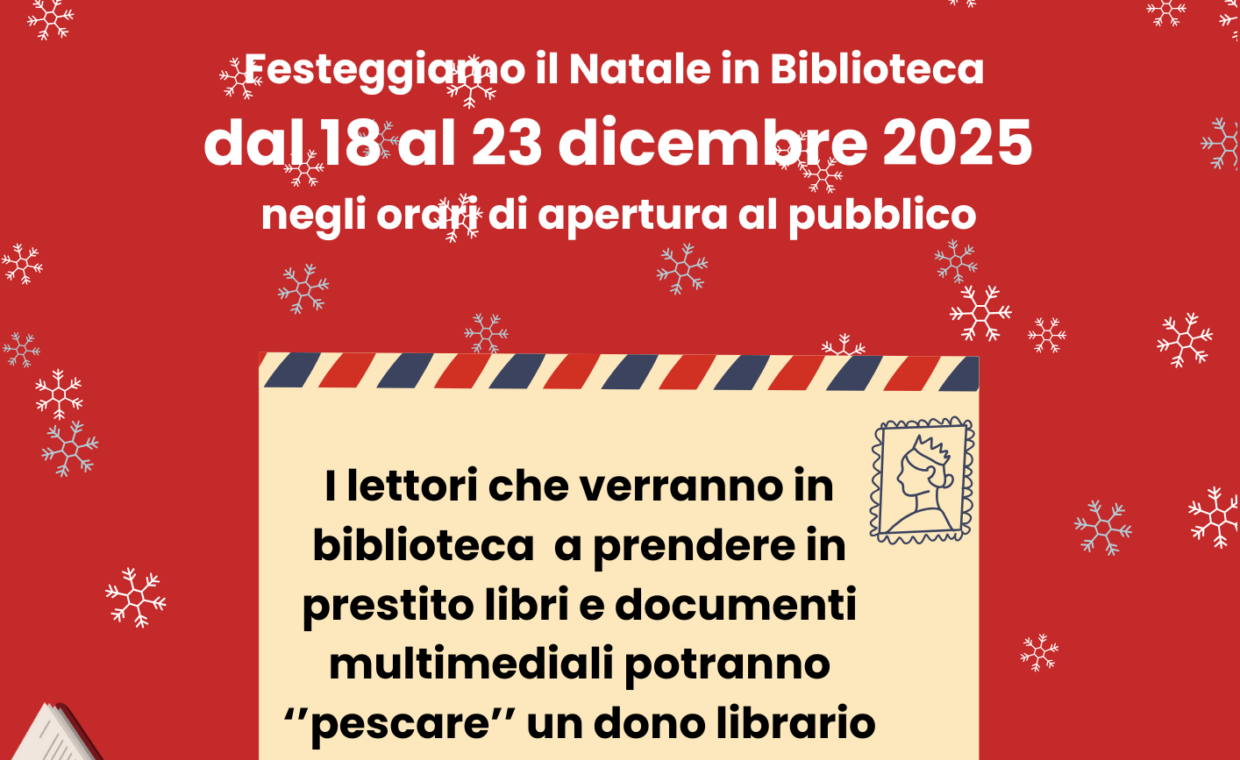 Pesca un libro in Biblioteca