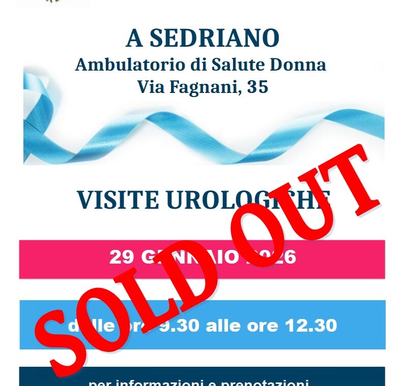 SEDRIANO UROLOGIA GENNAIO 2026