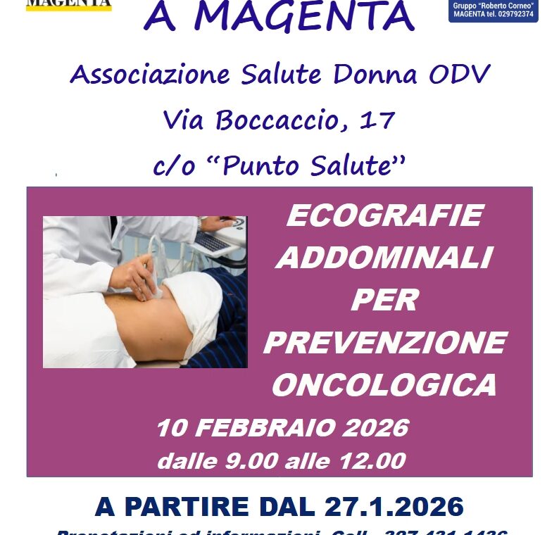 visite ecografiche febbraio magenta