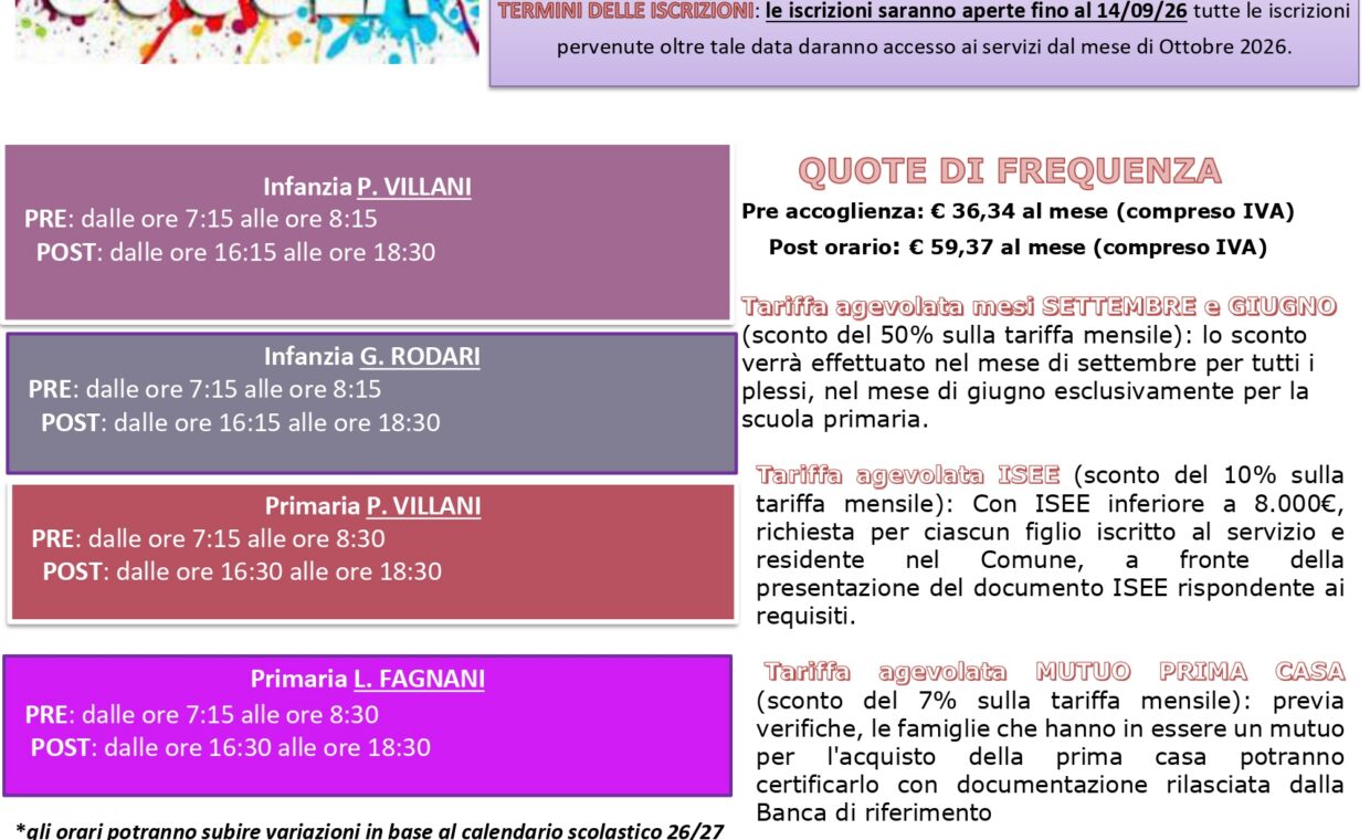 volantino pre-post as 2026-2027